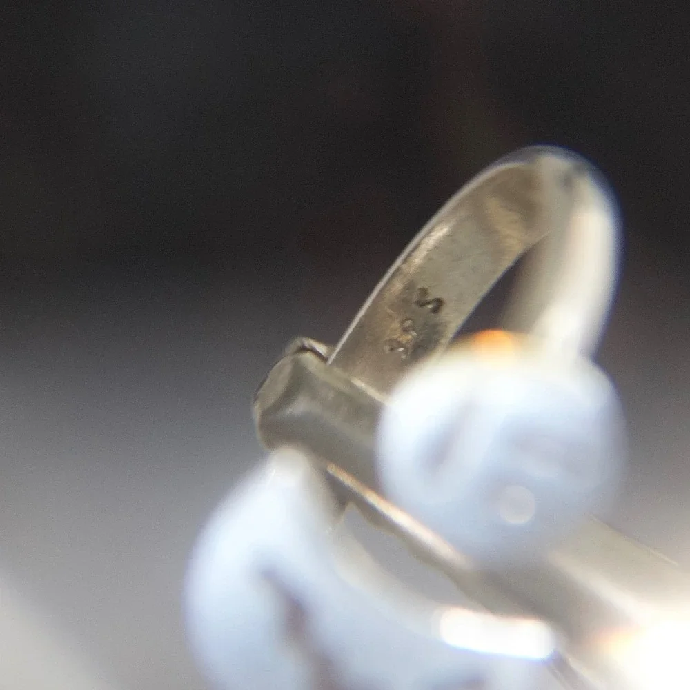 Sterling Silver Sun Moon Celestial Bypass Ring Size 7.5 925 Handcrafted Style